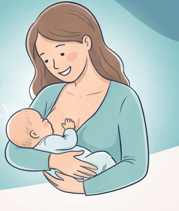 Versorgung in der Stillzeit Infografik