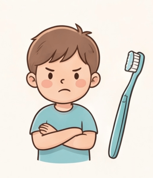 Zähneputzen Infografik