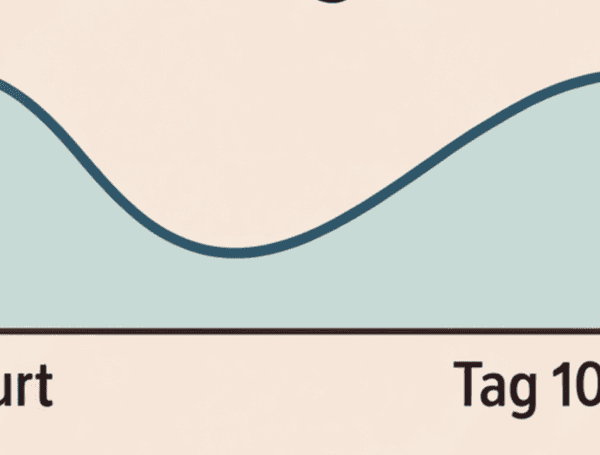 Kindergesundheit Illustration eines Neugeborenen auf der Waage: Wann Gewichtsverlust nach der Geburt normal ist – DeinGesundesKind.ch