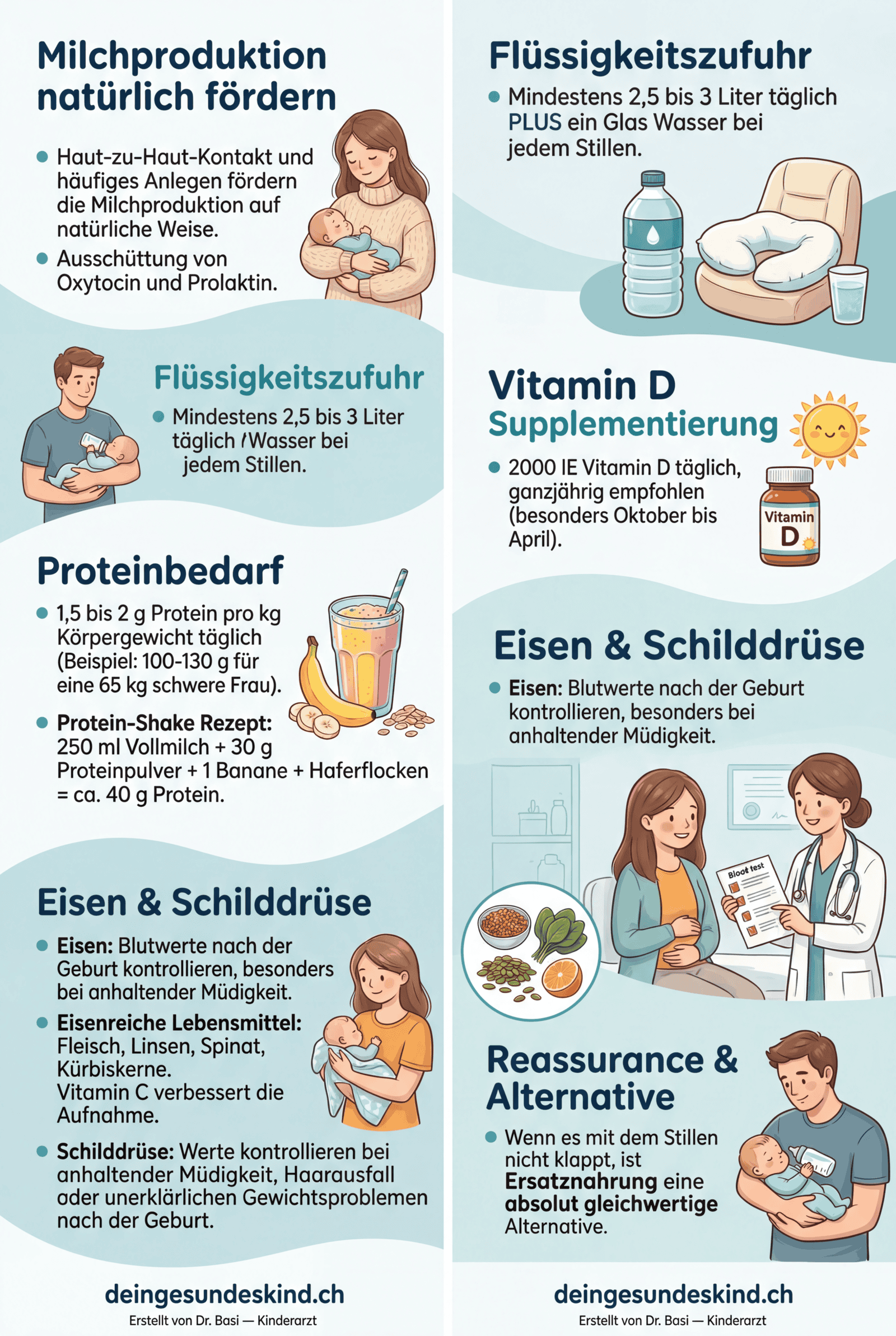 Stillzeit Versorgung – Was Eltern wissen müssen
