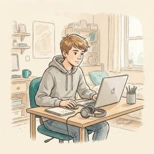 Illustration: ADHS Selbstbeurteilung für Jugendliche