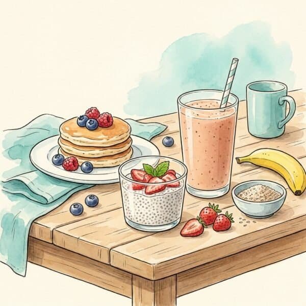 Illustration: 7 Rezepte mit Flohsamenschalen für Kinder